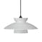 Besa Lighting Trilo 7 Cord Pendant, Frost, Bronze Finish, 1x50W Halogen 1XT-271825-BR - alternate 1